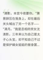 被太子毁掉后十年我成他的意难平