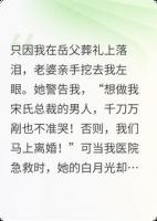 被老婆挖眼后，岳母把集团给我了