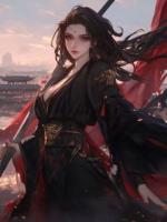 孤霜遮月秋风冷