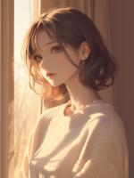 清风不语,孤灯伴天明