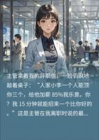 主管嘲讽我不如人,次日系统崩塌撤资跪求?我:做梦!